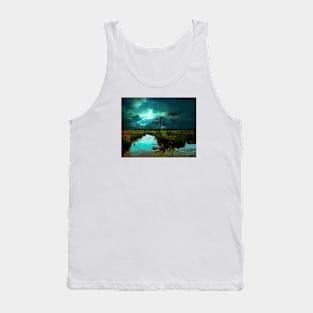 Solitude in Blues Tank Top